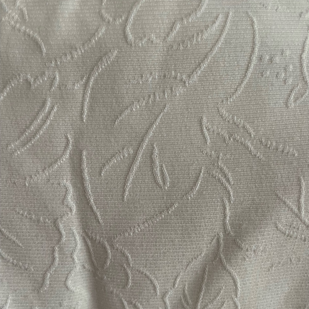 Theory White Tonal Embroidery Tank - Picture 5 of 6